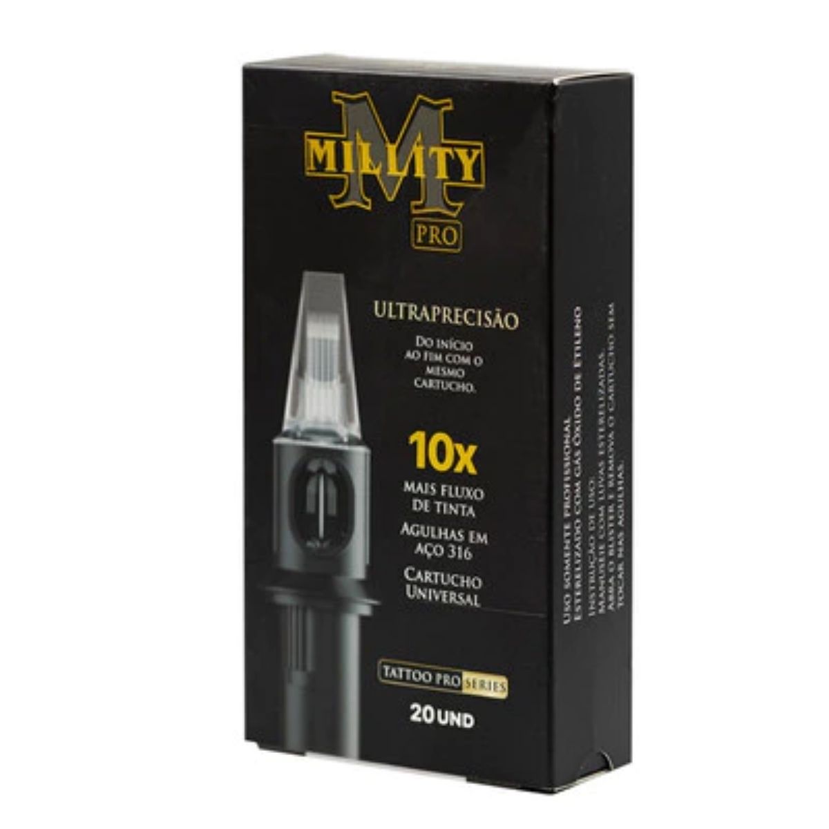 15577184305-millity.jpg Cartuchos Millity Pro - Imagem 1