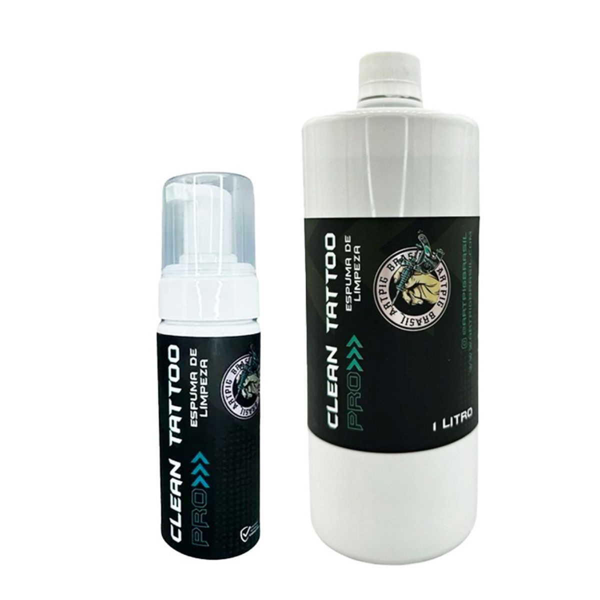 15596355115-15583351830-chibatta-shop-1.jpg Clean Tattoo Pro Artpig - Espuma de Limpeza - Imagem 1